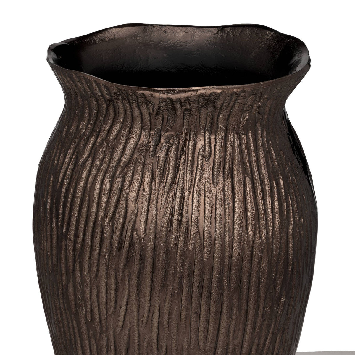 Vaas veegt Brons 17x31 cm