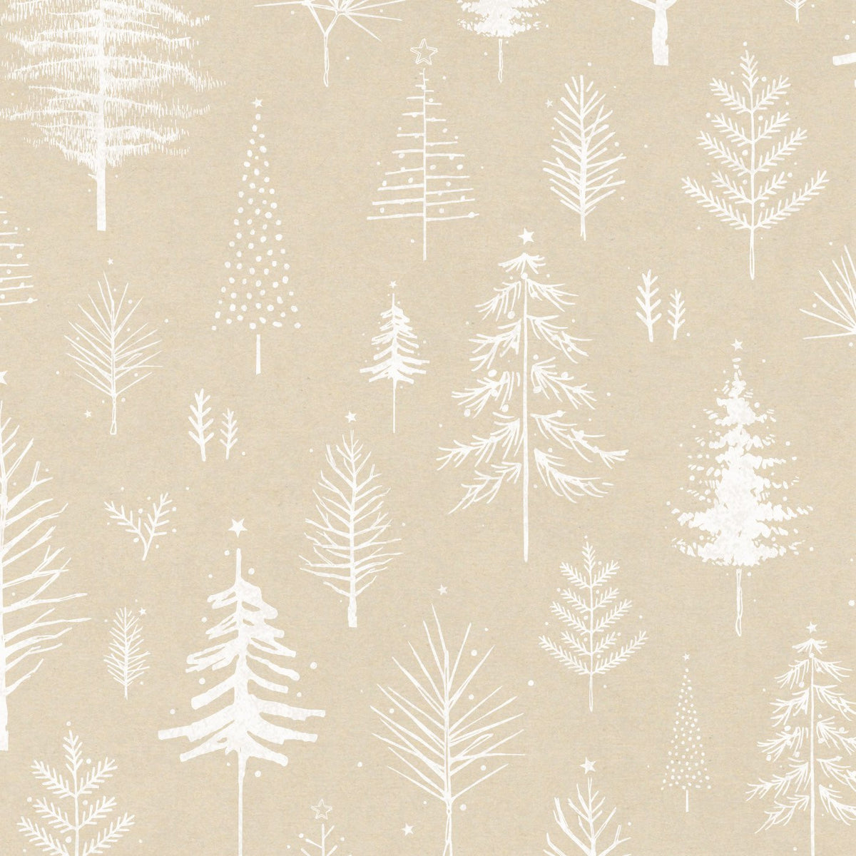 Tree Diversity - Tegenrol - papier/wit