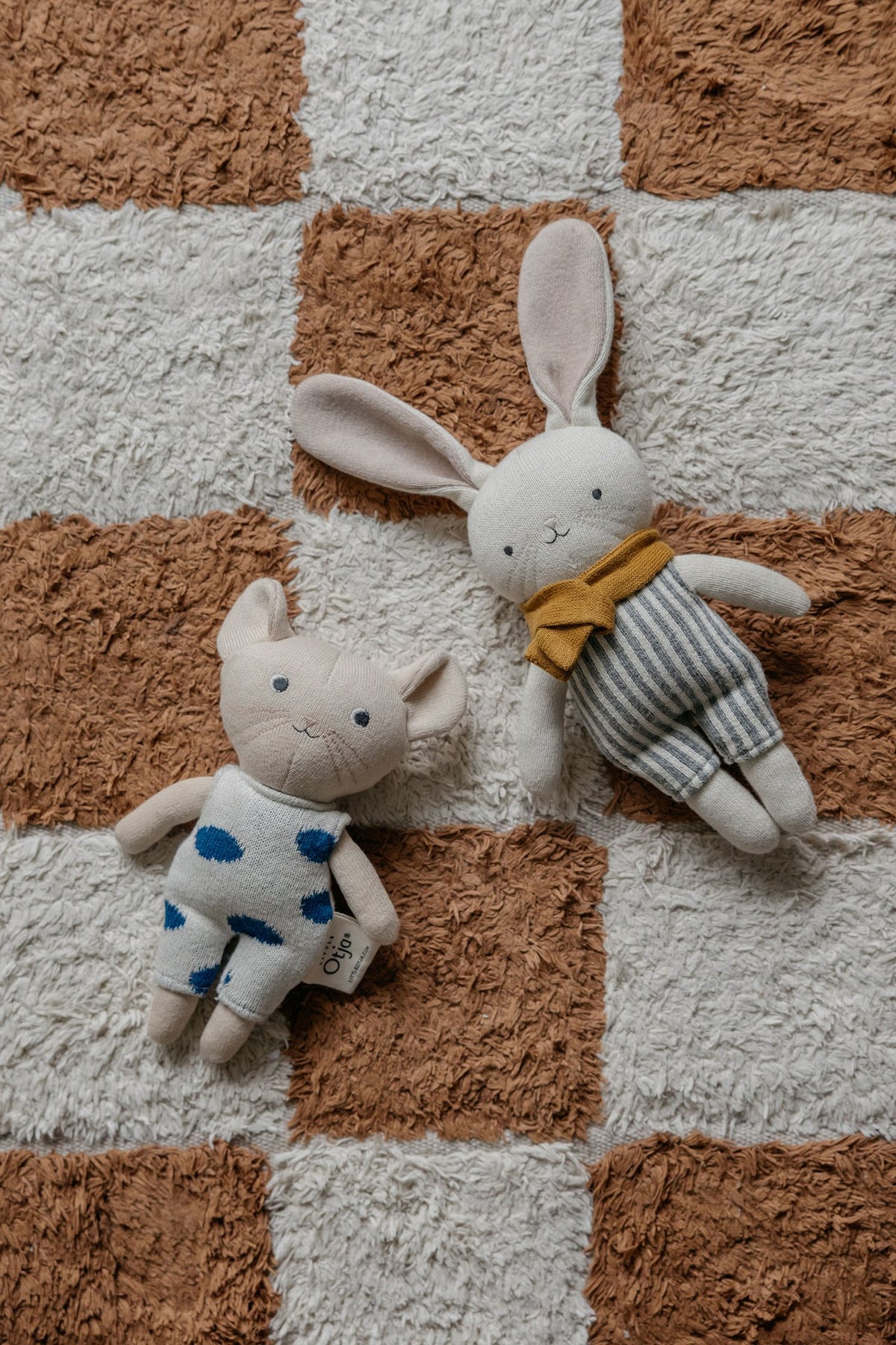 Gebreide speelgoed, babycadeau, muis ipsum