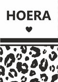 Hoera - wenskaart