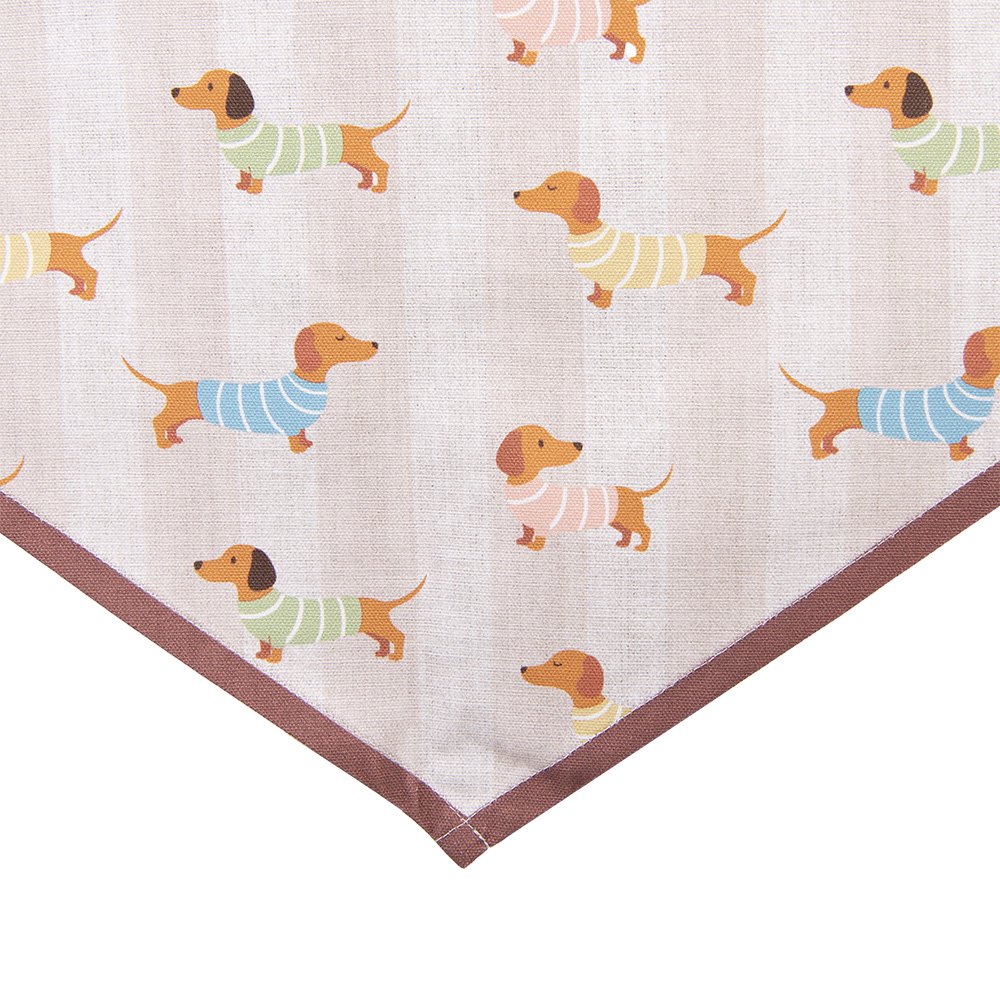 Tafelloper 50x160 cm Beige Katoen