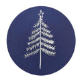 Tas Etiketten – Kerstboom – Donker Blauw – 200 Stuks