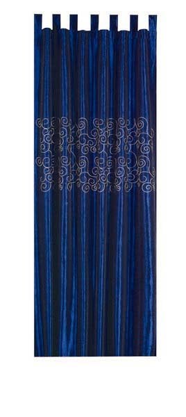Florence gordijn blauw 140x245cm