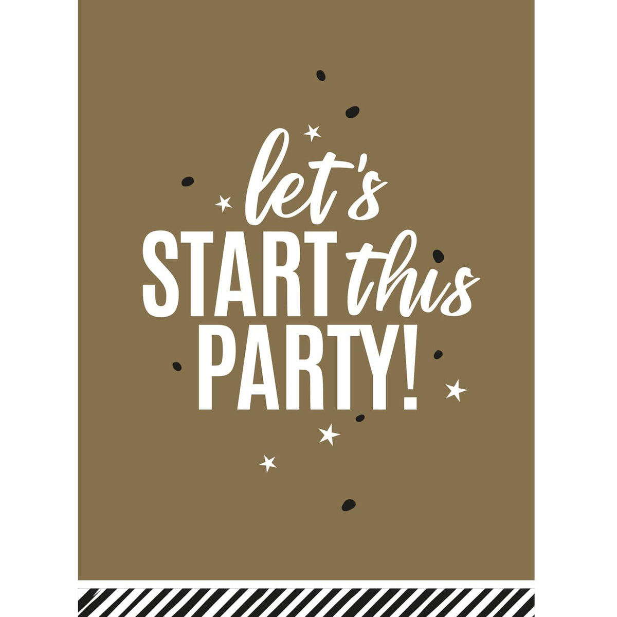 Let's Party wenskaartenset - 30 stuks