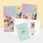Studio Pets Folder with Stickerbook passport