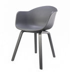 Eetkamerstoelen Romeo - Geheel grijs