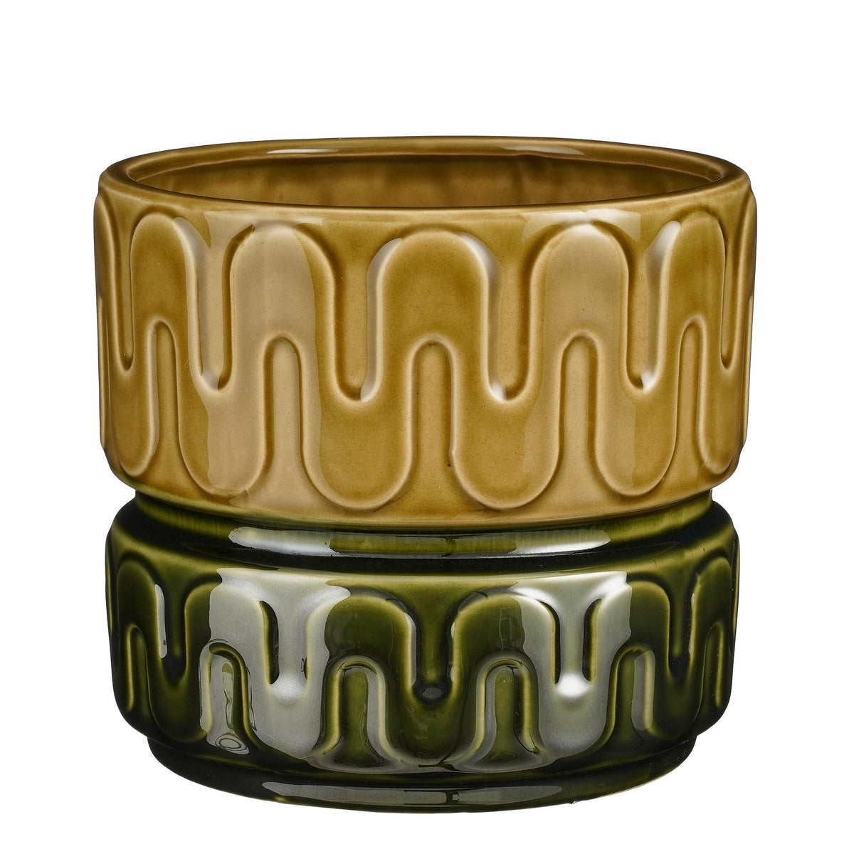 Nancy pot rond groen