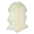 Schapenvacht krulhaar wit 100cm
