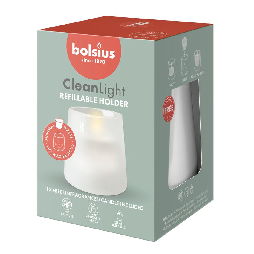 Clean Light starterkit houder Wit - incl. geurloze navulling