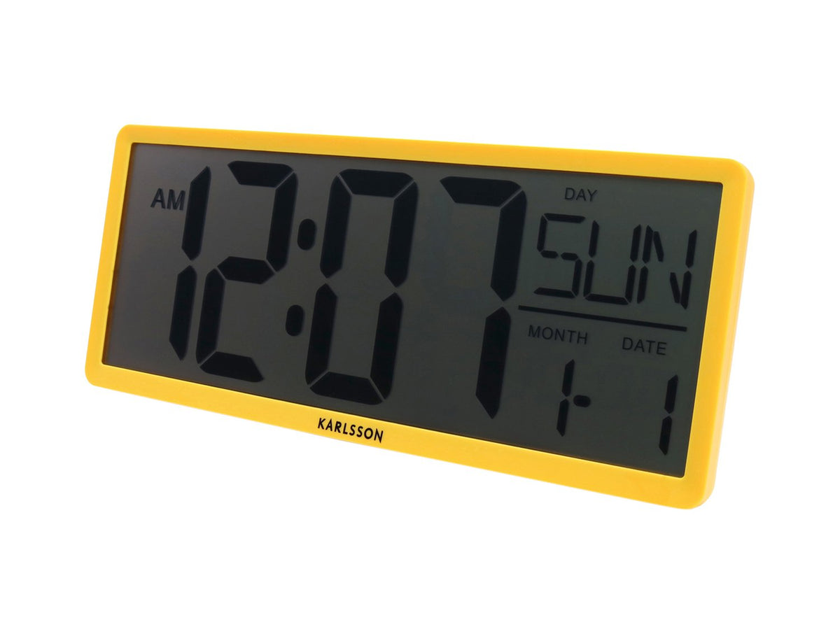 Wand-/tafelklok Retro LCD