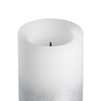 LED Kaars Amboriala Zilver 8x15 cm