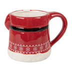 Mok Kerstman 450 ml Rood Keramiek