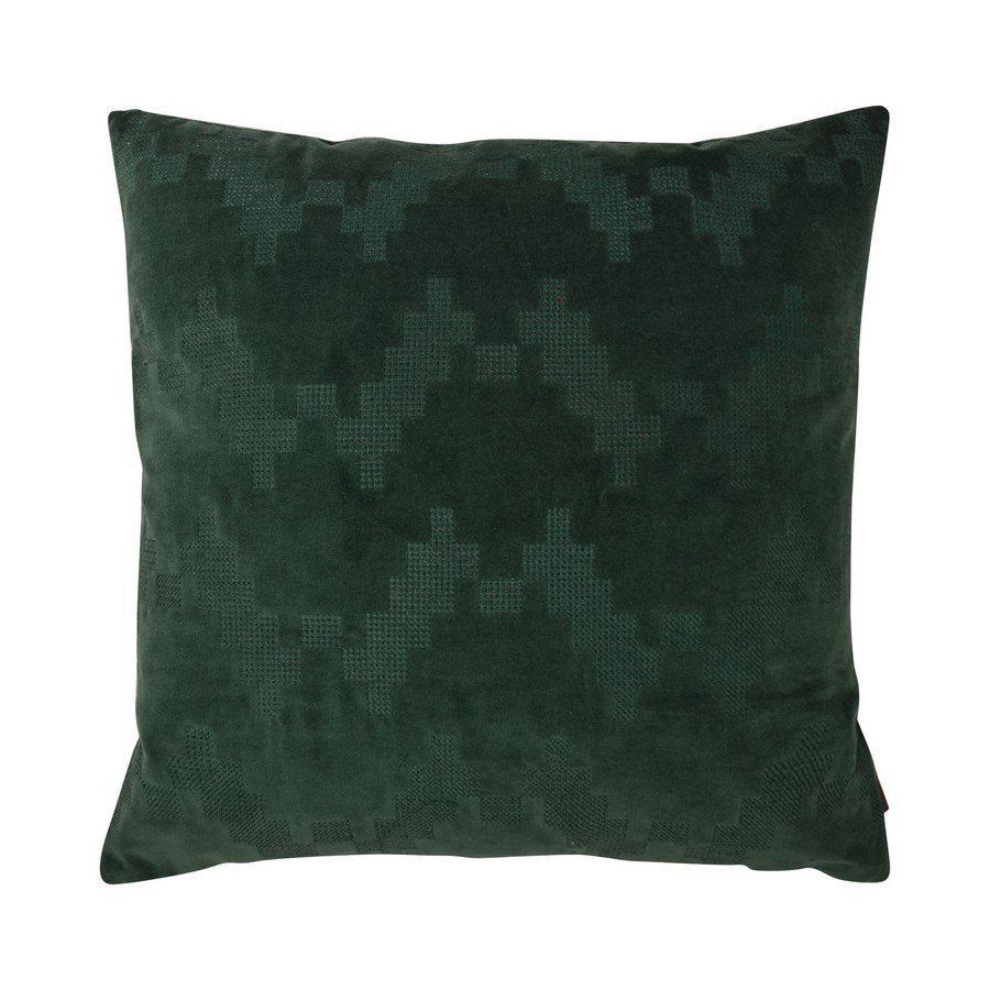 Twisted Brooklyn kussen groen 45x45cm