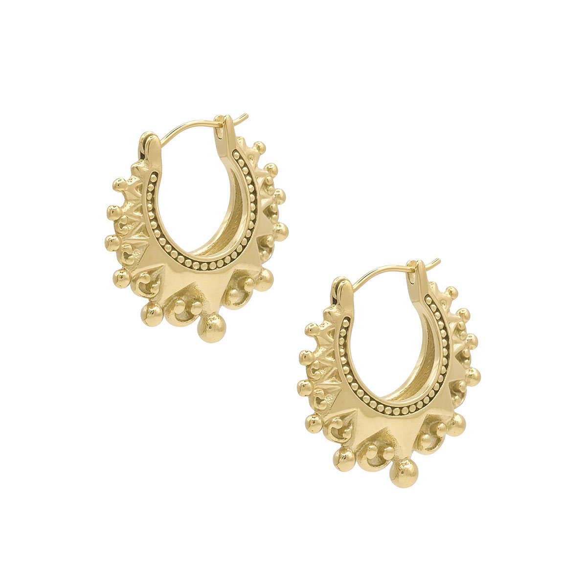 Louiz Bali hoops Oorbellen