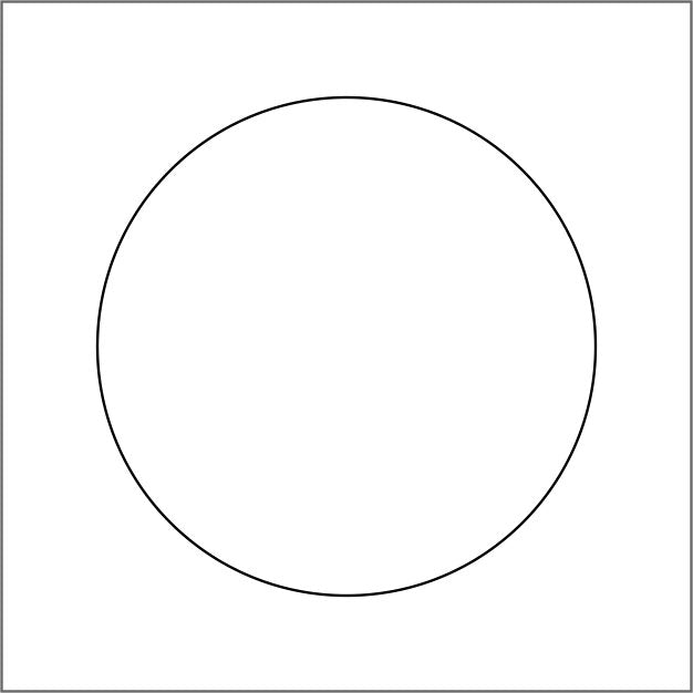 Blanco etiketten - Rond 35mm - wit