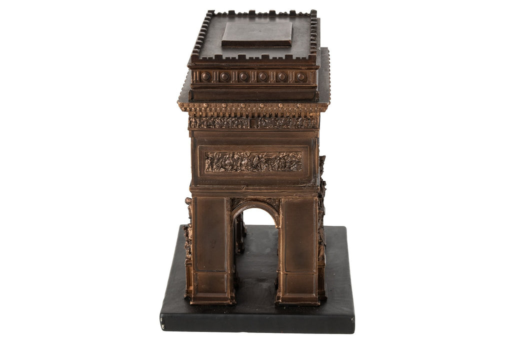 J-Line Arc de Triomphe - polyresin - brons