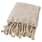 Dutch Decor Florijn - Plaid 150x200 cm - Puimsteen - beige