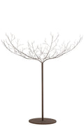 J-Line decoratie Boom - metaal - bruin - large
