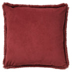 Dutch Decor Zaya - Kussen 45x45 cm - Merlot - rood