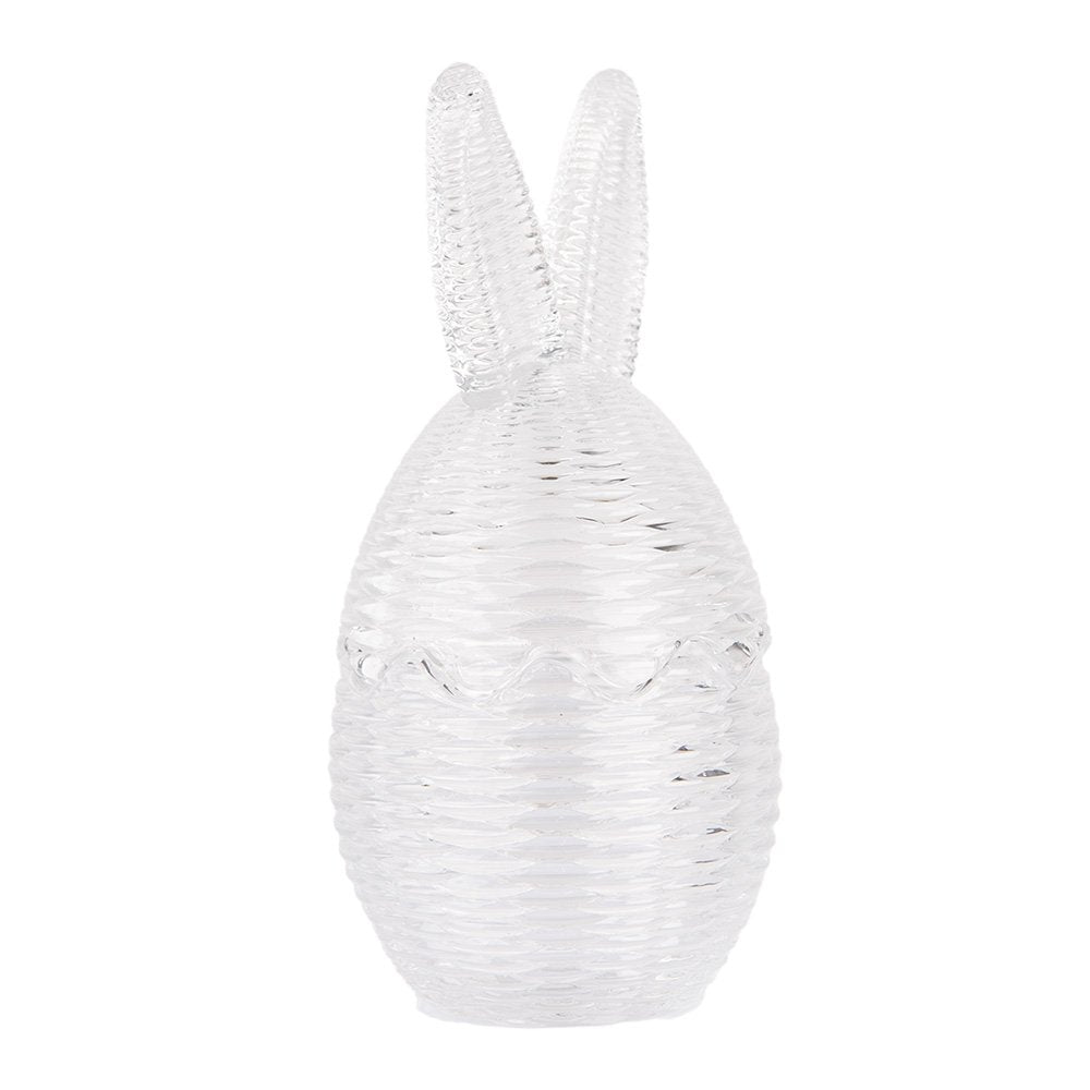 Glazen potje Ei Ø 8x17 cm Transparant Glas