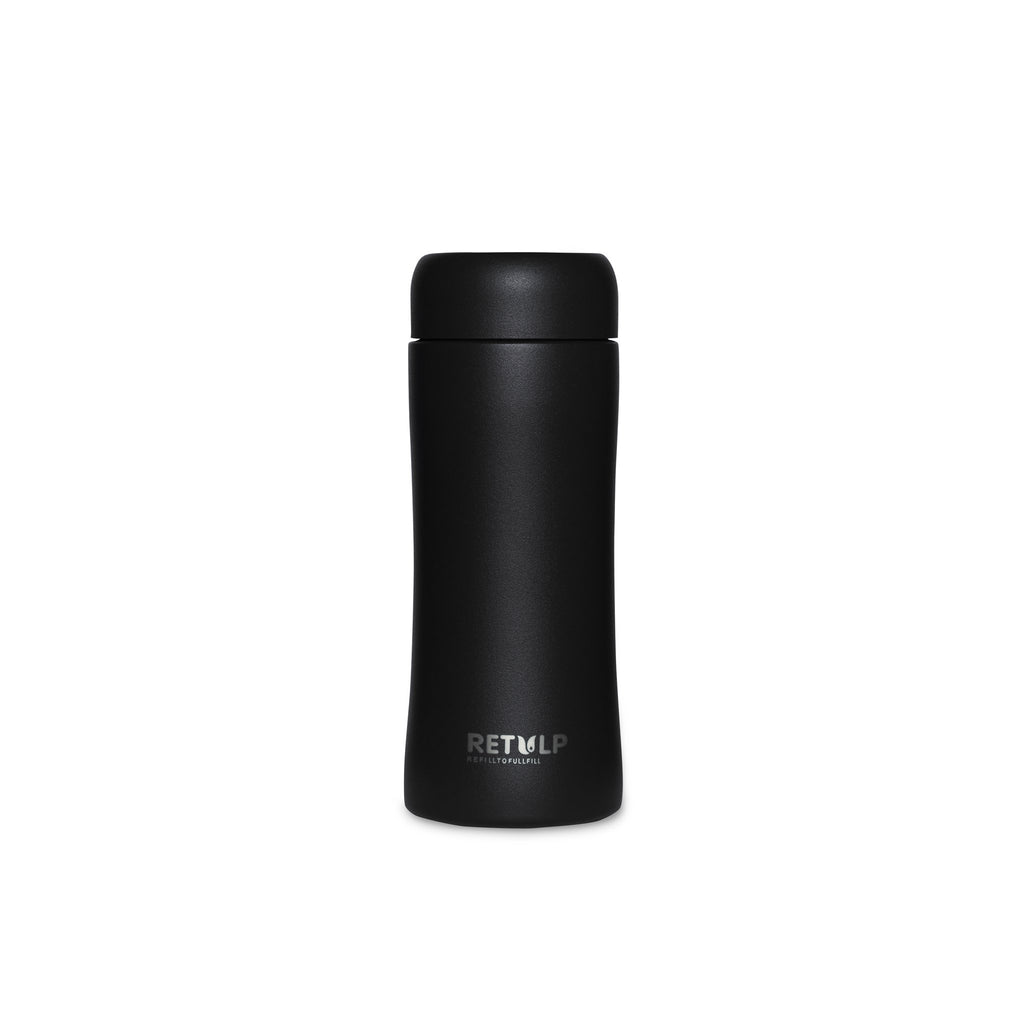 Tumbler Insulated double wall mug Black 300 ml