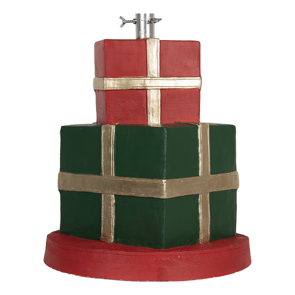 Kerstboom Standaard Cadeau Ø 44x54 cm Groen Rood Keramisch materiaal