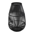 Windlicht Bunawan Zwart 30x46 cm