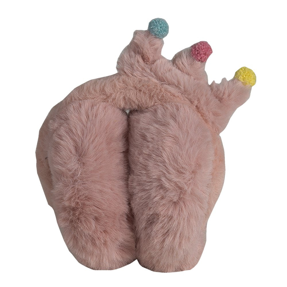 Oorwarmers Kinderen Roze Polyester Kroon Oorwarmers Meisje