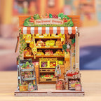 Cutebee, 3D DIY huisje, The Green Grocery, CWGC213, 16,2x15,8x20,6cm