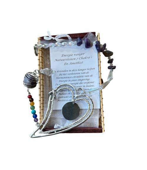 Energie vanger 7 Chakra's en Amethist