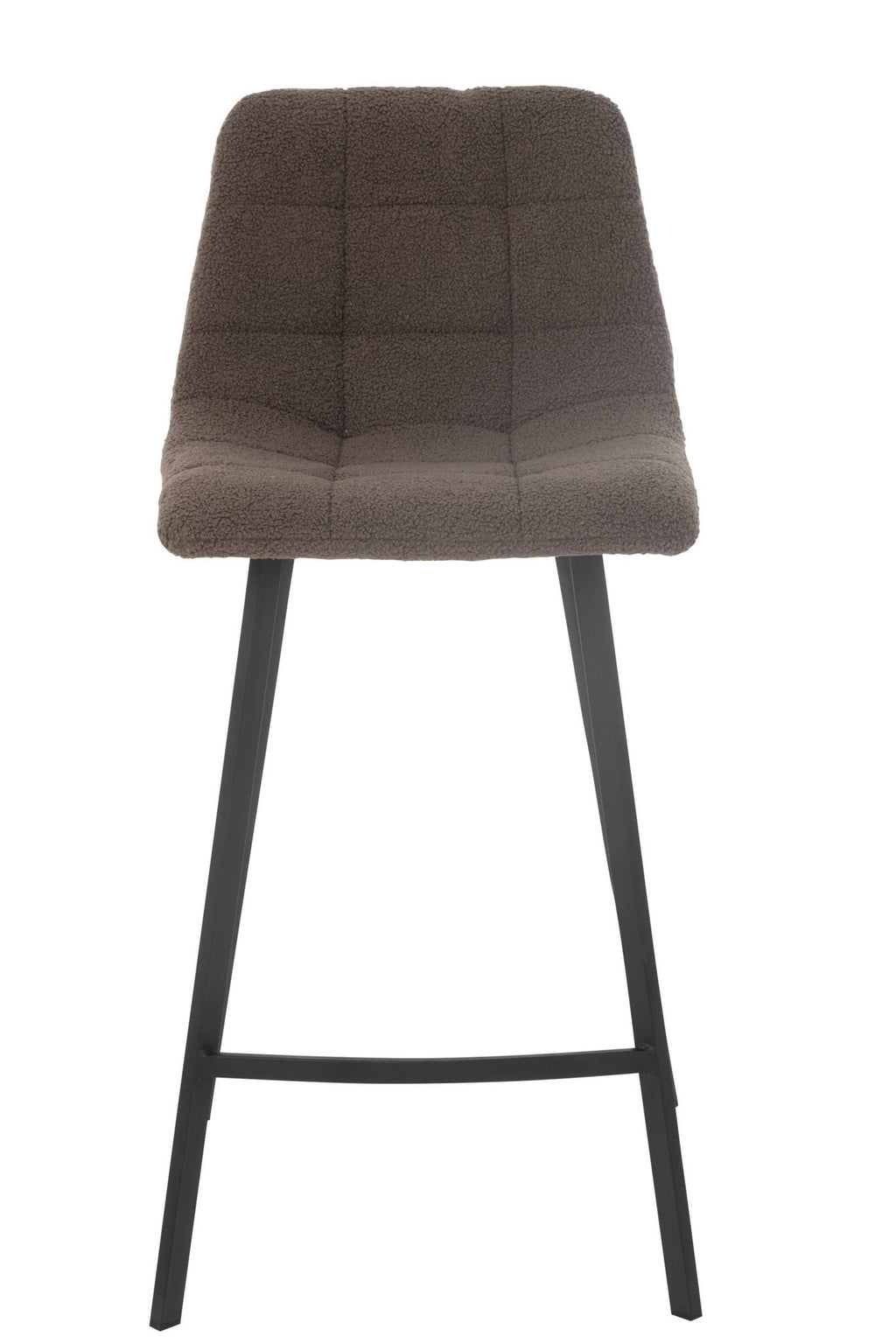 J-Line Barstoel Kent Metaal/Polyester Bruin