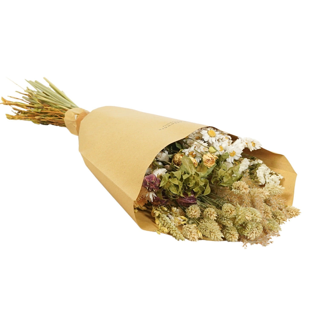 Droogbloemen veldboeket – naturel