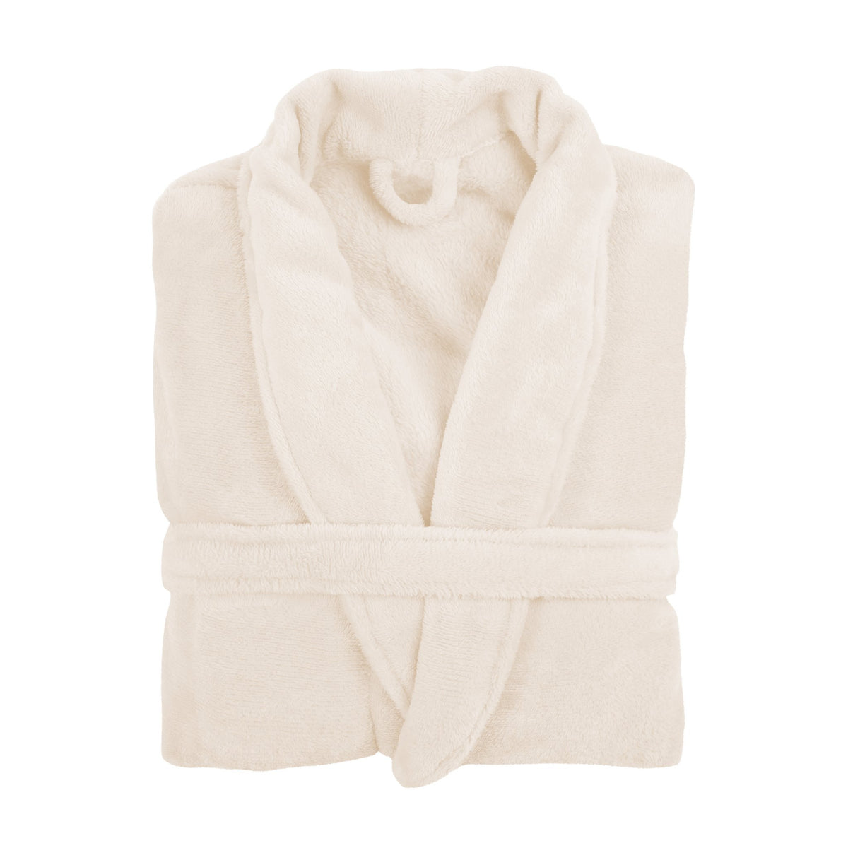 Badjas Cosy microflannel- L/XL - unisex, taupe