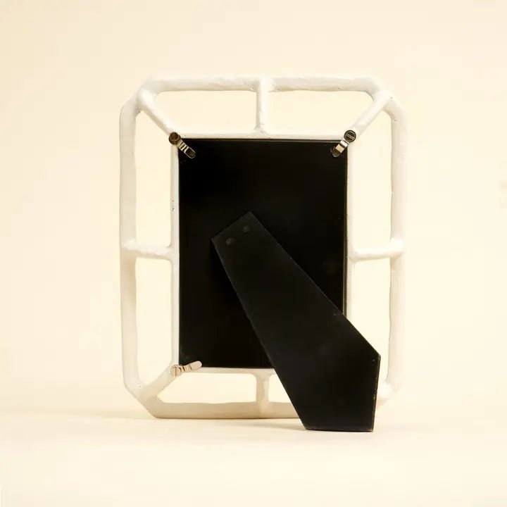 Moderne fotolijst - Mesh aluminium frame zilver