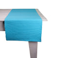 Rib Uni Tafelloper turkoois 45x140cm