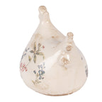 Decoratie Beeld Kip 12x11x13 cm Beige Keramiek