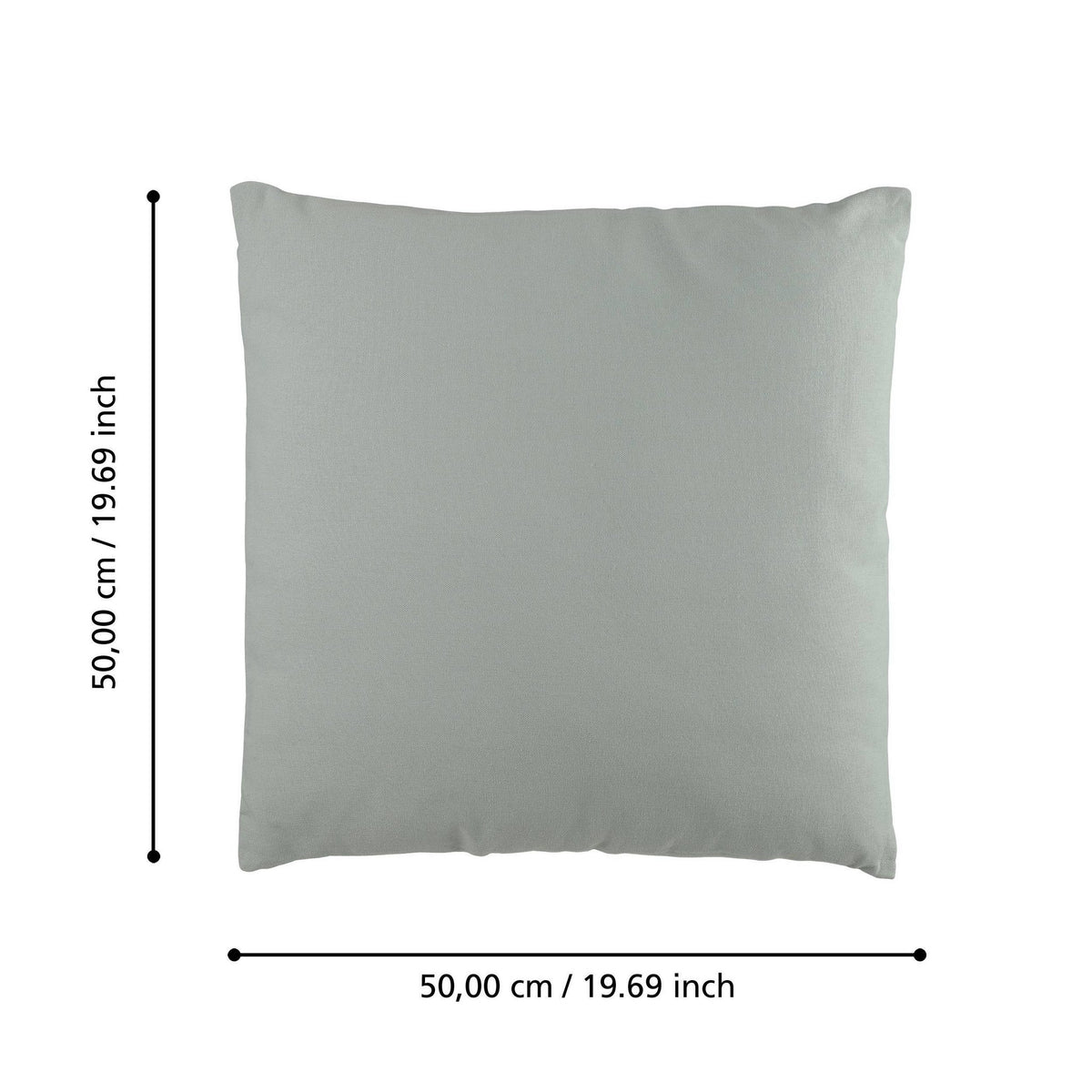 Kussen Iles Groen 50x50 cm