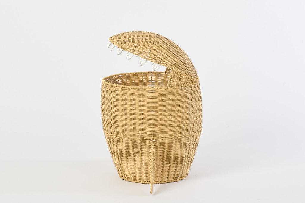 J-Line mand Haai - kunststof - naturel