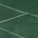 Uneven Pintuck kussen groen 45x45cm