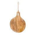 Snijplank mango hout rond dia 22cm
