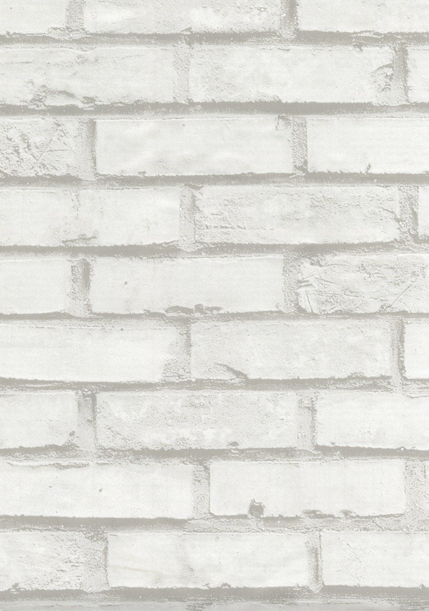 Brick Zelfklevende Folie Mini rol wit 45cmx2mtr