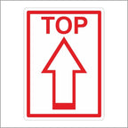 TOP verzendetiketten - rol van 500