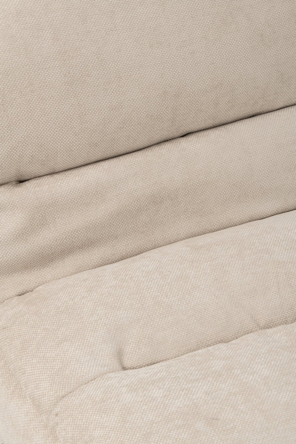 J-Line Gecomprimeerde chaise longue - schuim - ecru