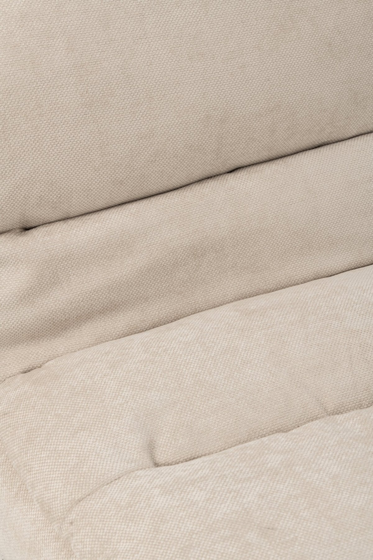 J-Line Gecomprimeerde chaise longue - schuim - ecru