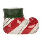 Bloempot 15x8x10 cm Rood Keramiek