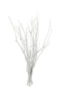 J-Line tak droogbloem - zilver - S - set van 3