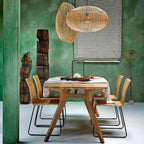 Studio teak rectangular table