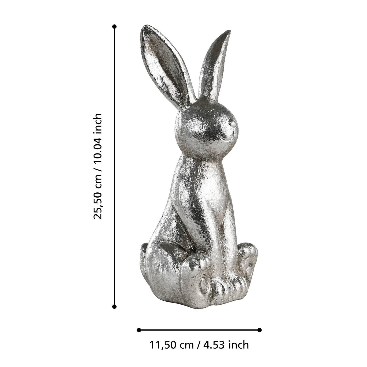 Ornament Chilandy Nikkel 12x11x26cm