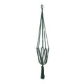 Macrame pothouder hangend groen
