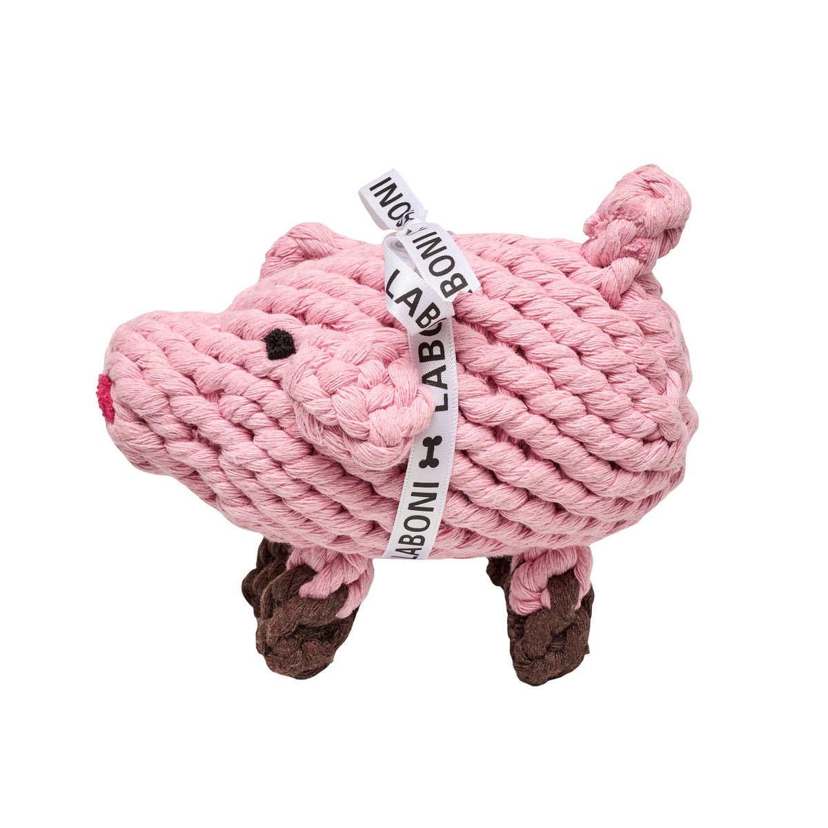 Hondenspeelgoed Katoenen Touw Lucky Pig - Piggy PIG